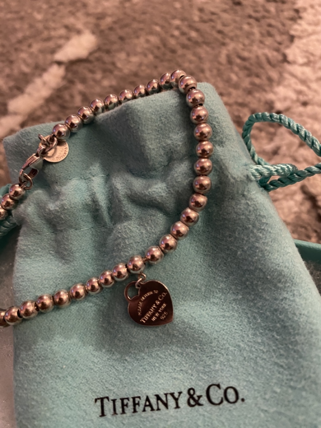 Tiffany & Co. Bead Bracelet with Heart Tag - photo 2