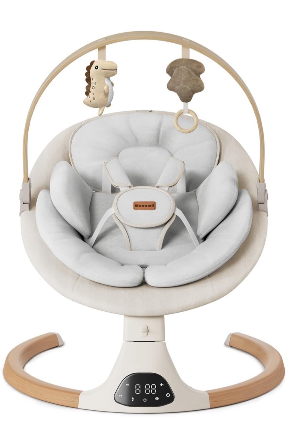 Baby Swing with Mobile & Remote