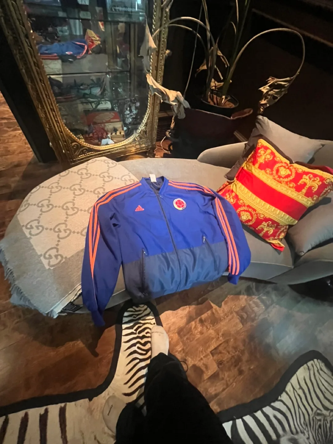 Adidas Colombia Soccer Jacket - Size M thumbnail
