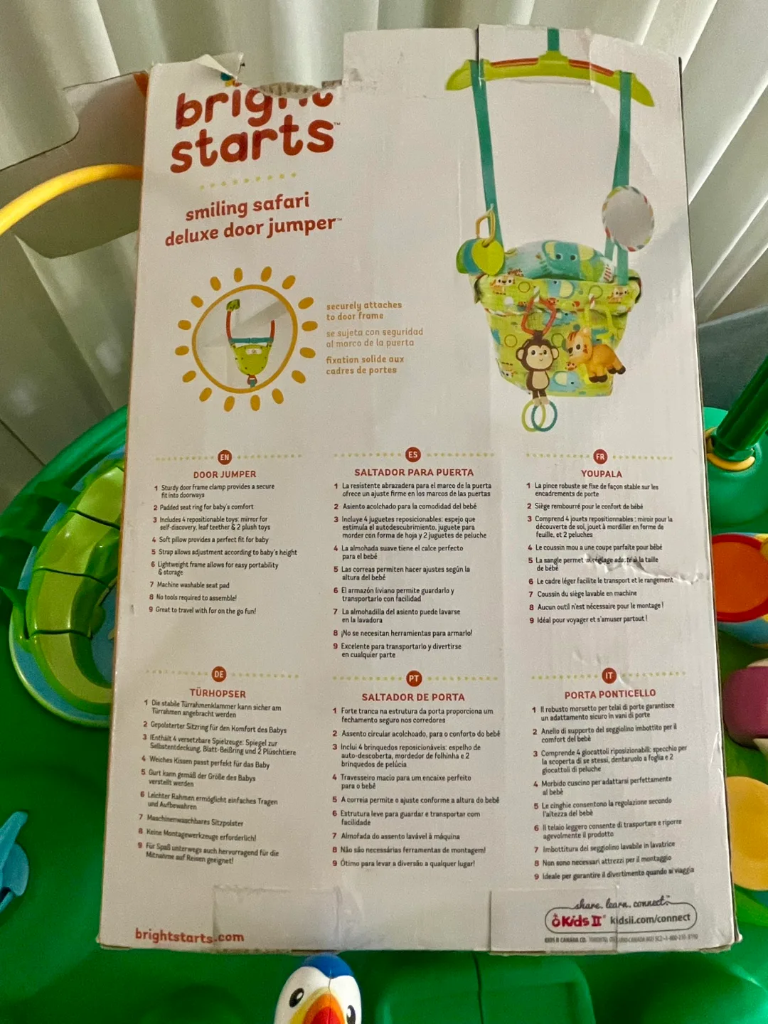 ✨Like New✨ Bright Starts Door Jumper image indicator(8)