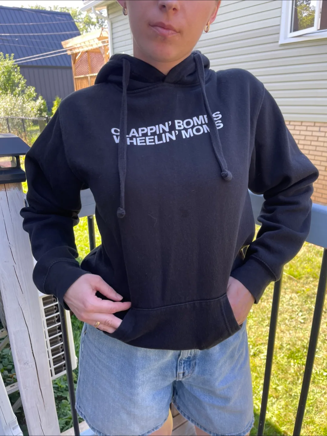 Hockey Benders Black Hoodie - Size S thumbnail