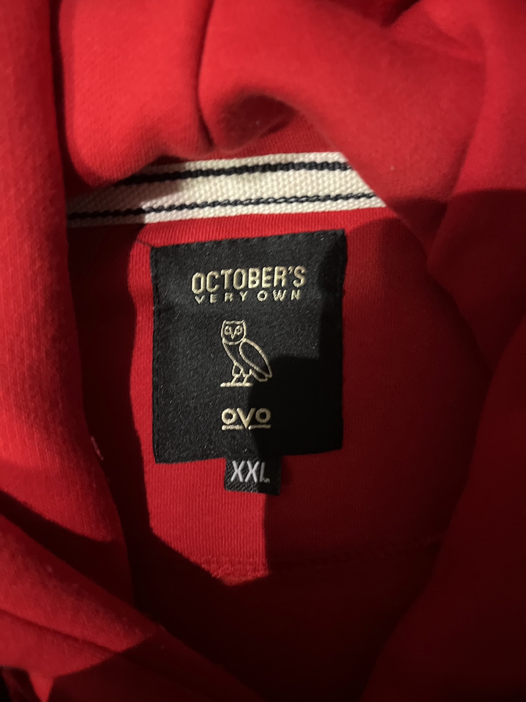 BRAND NEW OVO October's Very Own Red Hoodie - XXL - photo 4