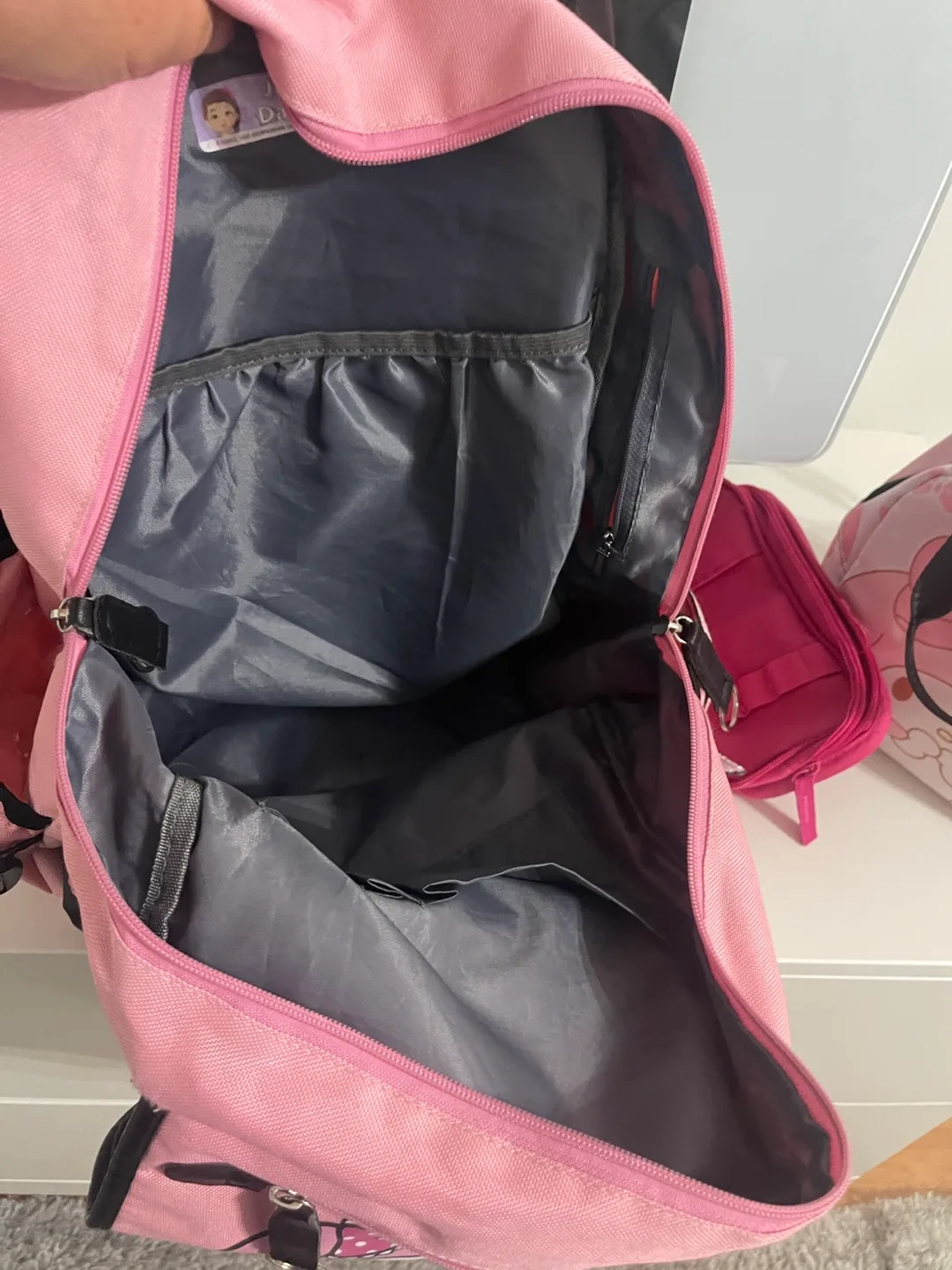 My Melody Pink Backpack & Lunch Bag Set image indicator(6)