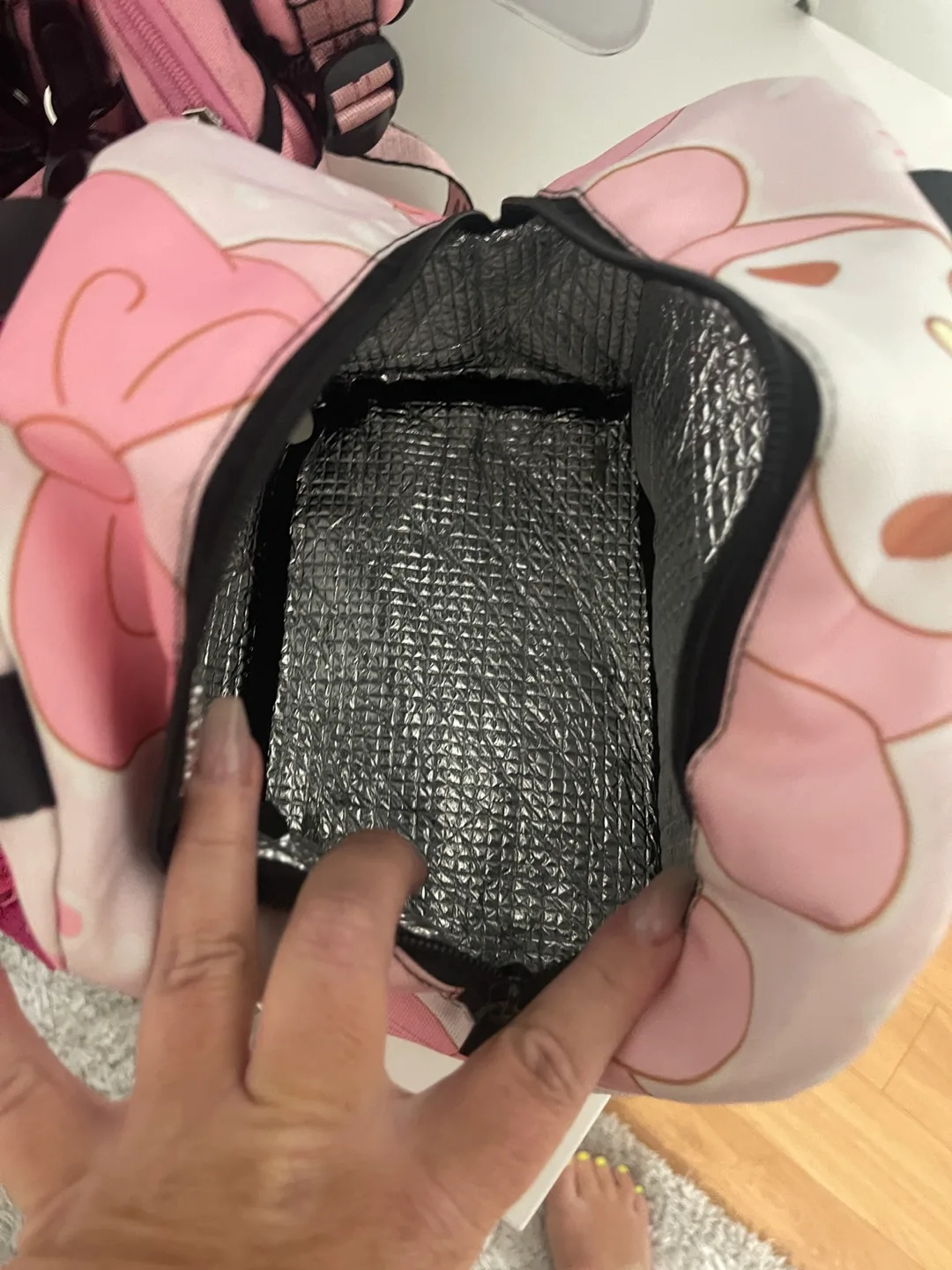 My Melody Pink Backpack & Lunch Bag Set image indicator(2)