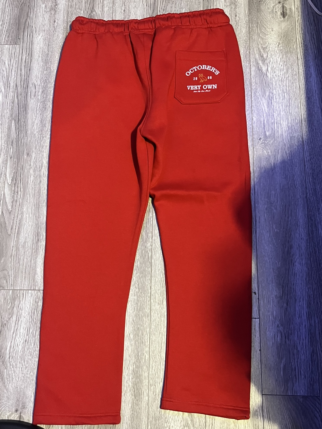 BRAND NEW OVO October's Very Own Red Sweatpants - XXL - photo 3