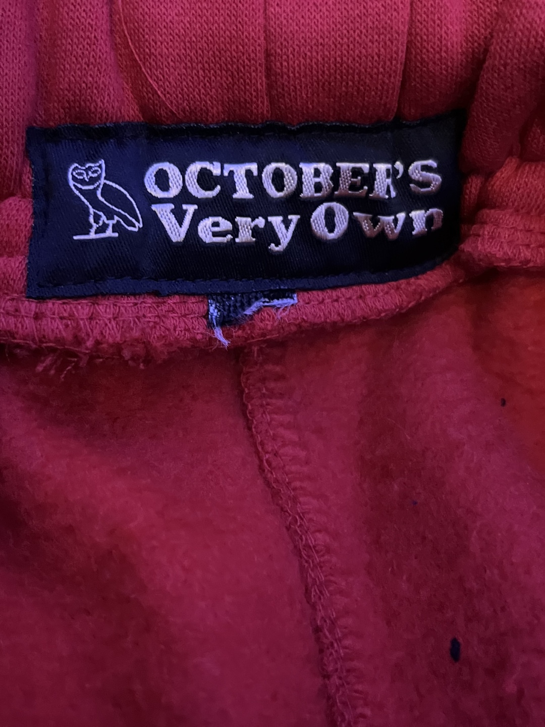 BRAND NEW OVO October's Very Own Red Sweatpants - XXL - photo 5
