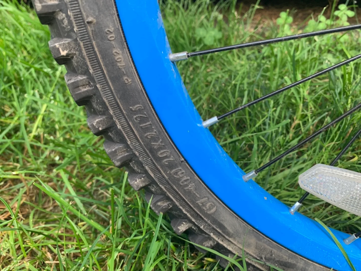 Avigo Fierce 20" Kids' Bike - Blue & White image indicator(4)