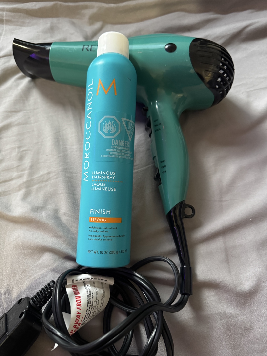 Revlon Hair Dryer & Hair Spray