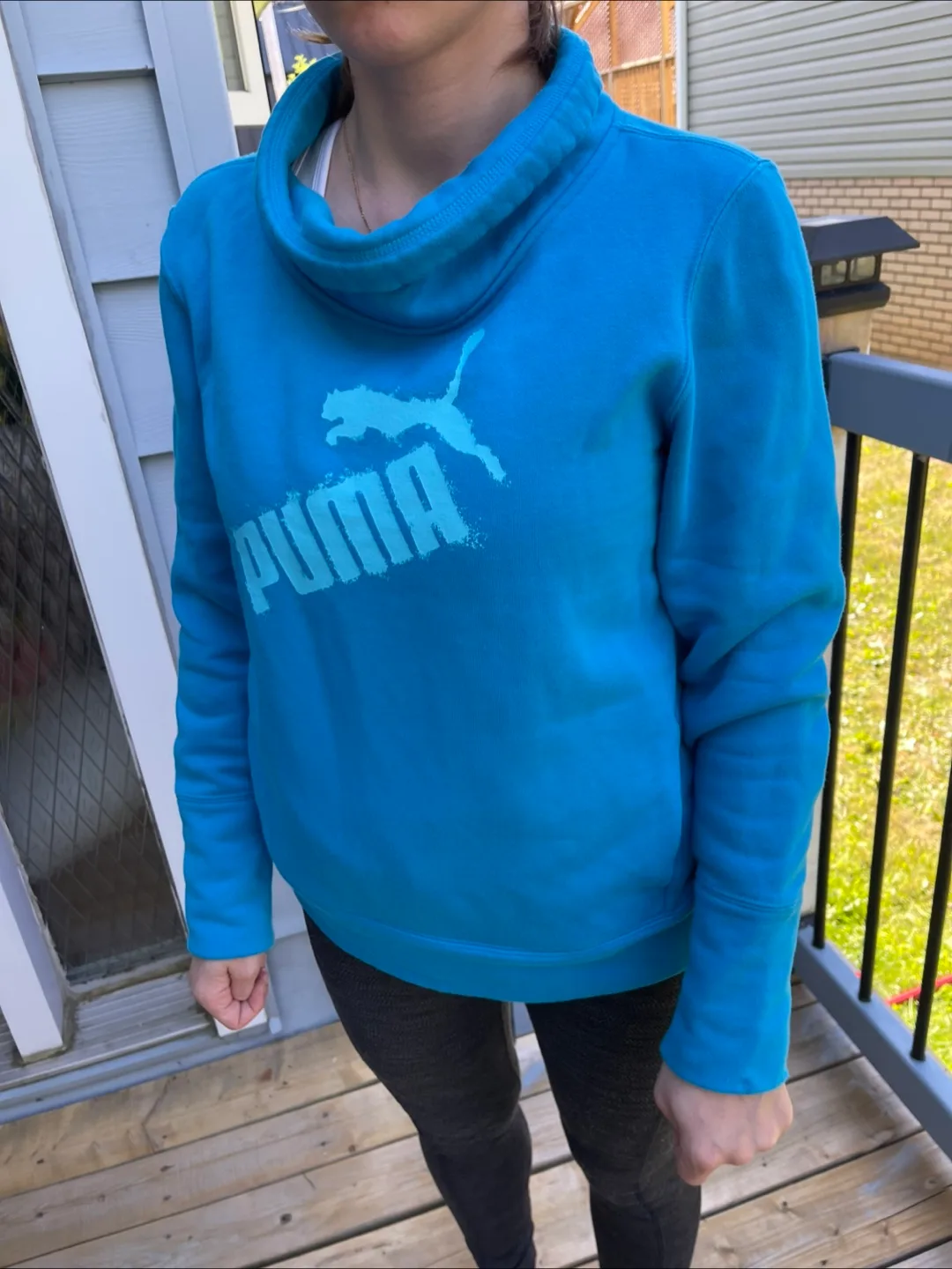 Puma Blue Pullover Sweatshirt thumbnail