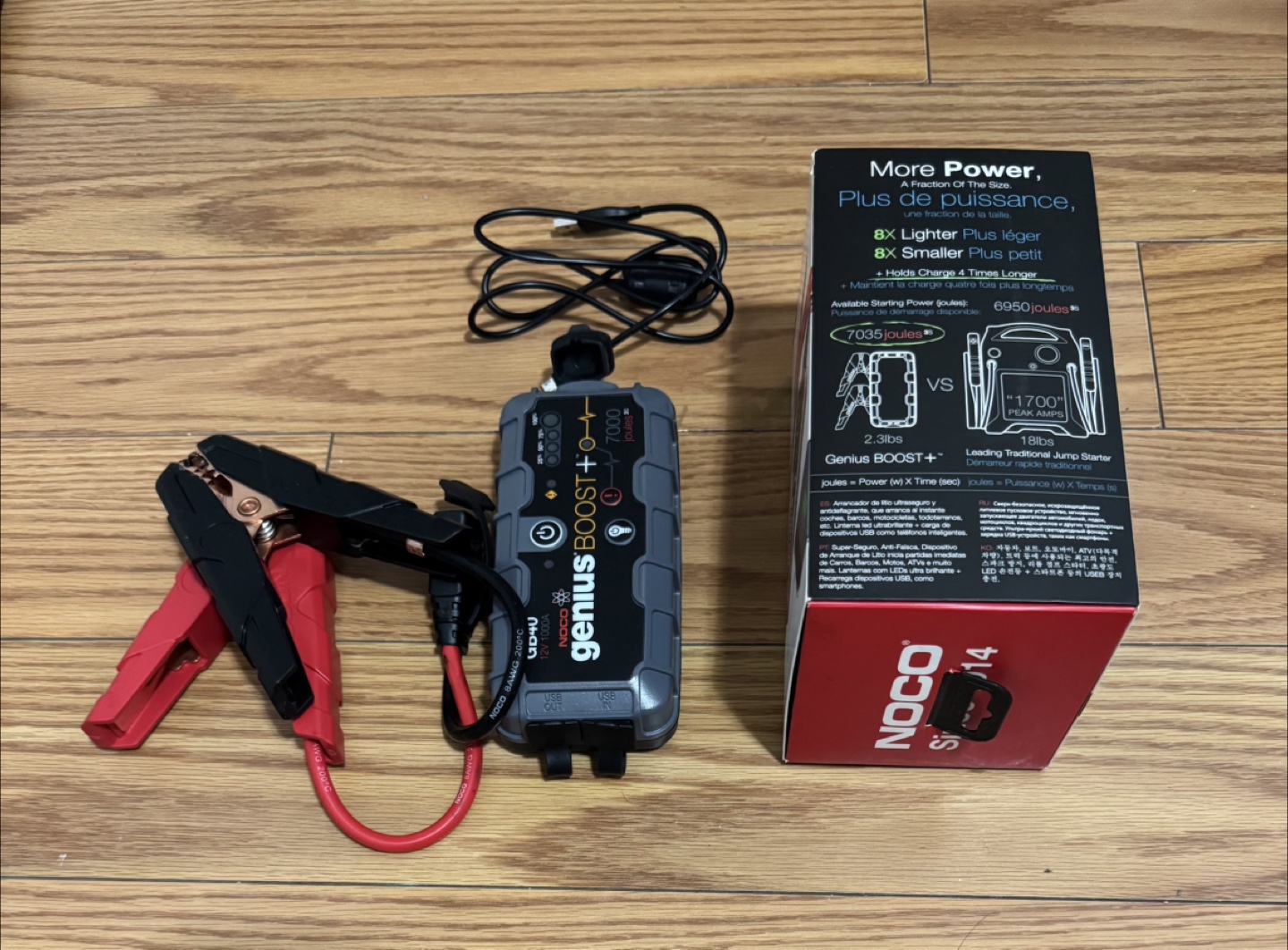 NOCO Genius Boost GB40 Jump Starter - photo 4