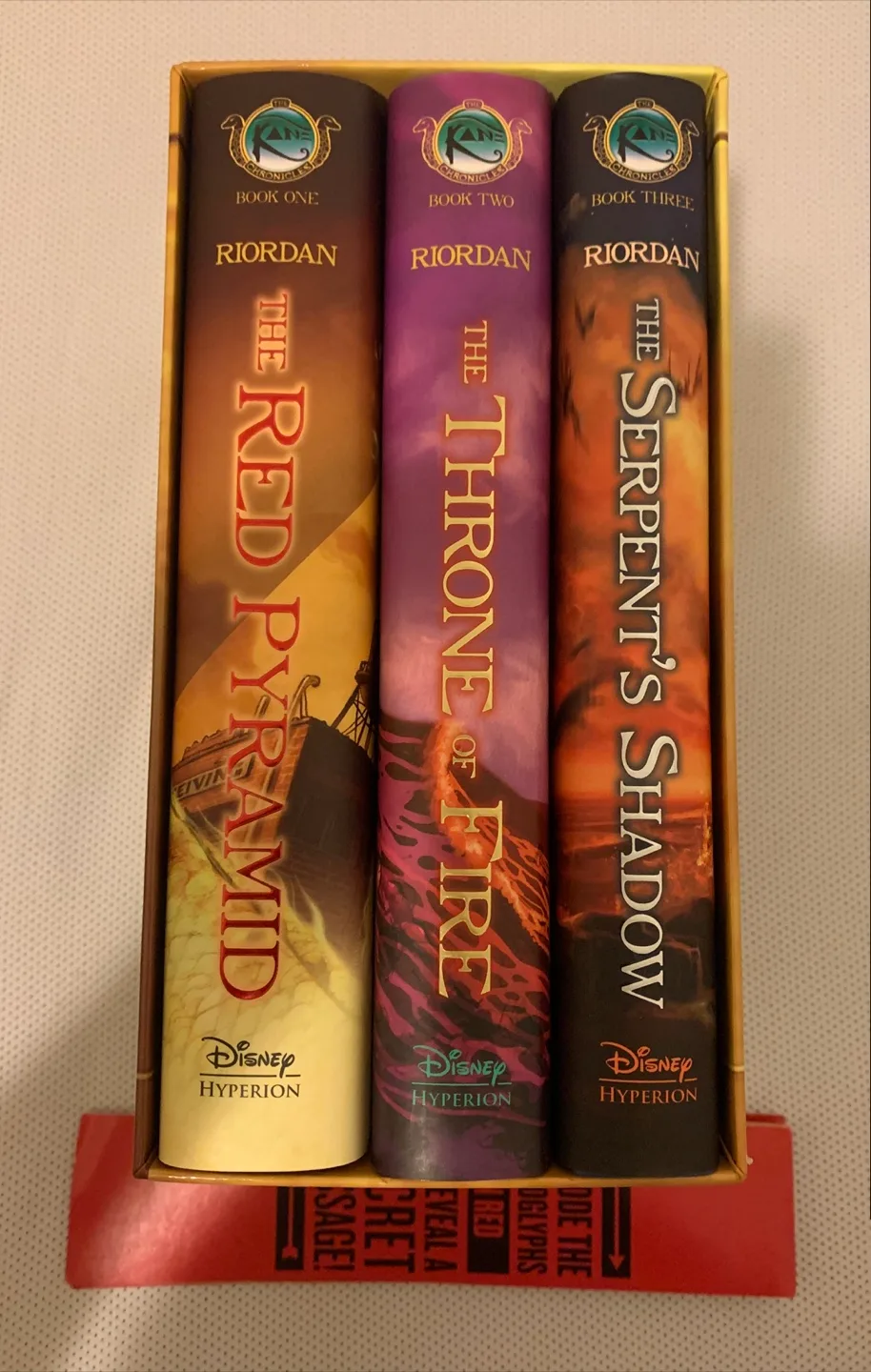 The Kane Chronicles Complete Hardcover Box Set – Rick Riordan