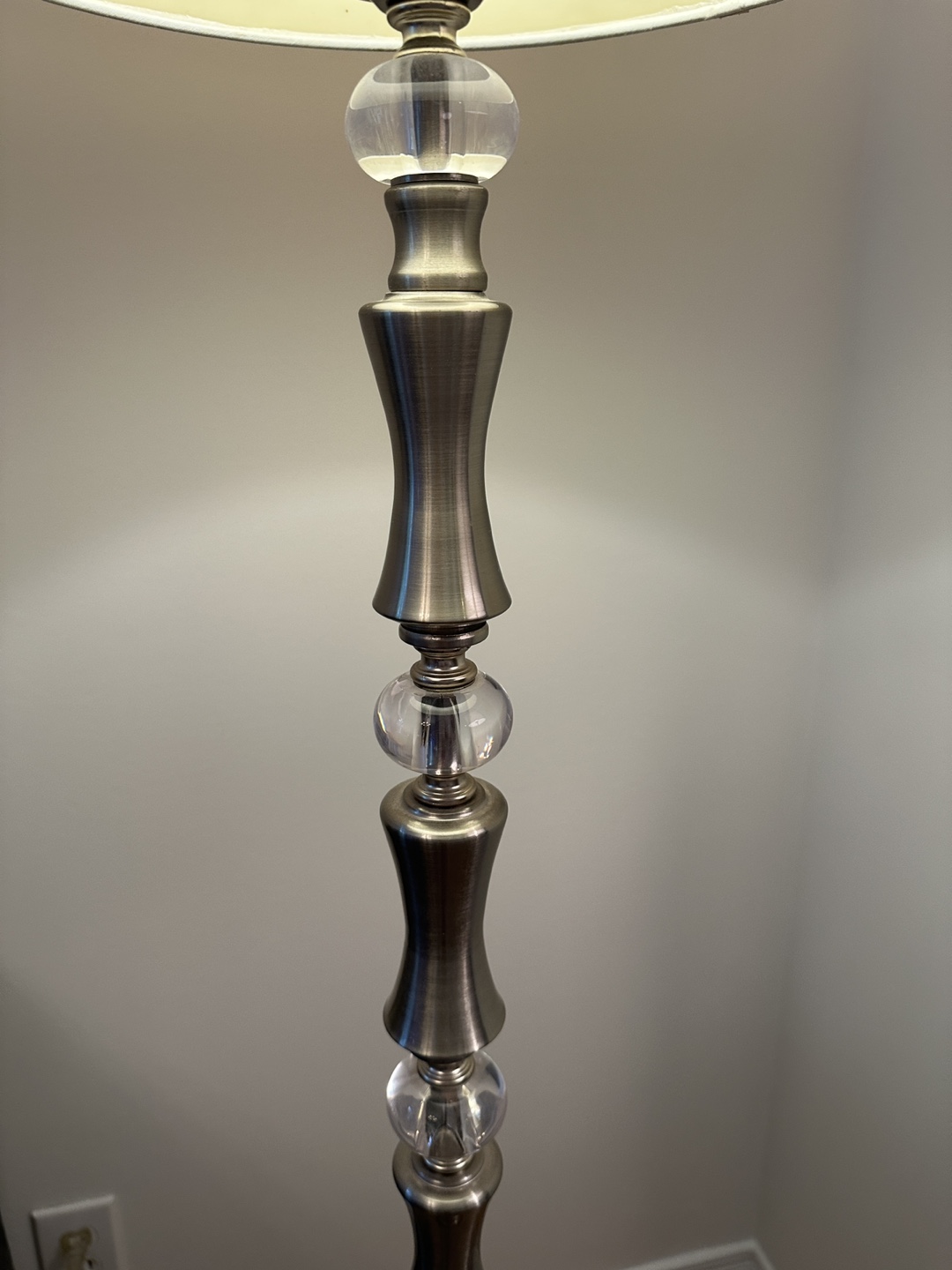 Floor Lamp - Brushed Nickel Finish - photo 2