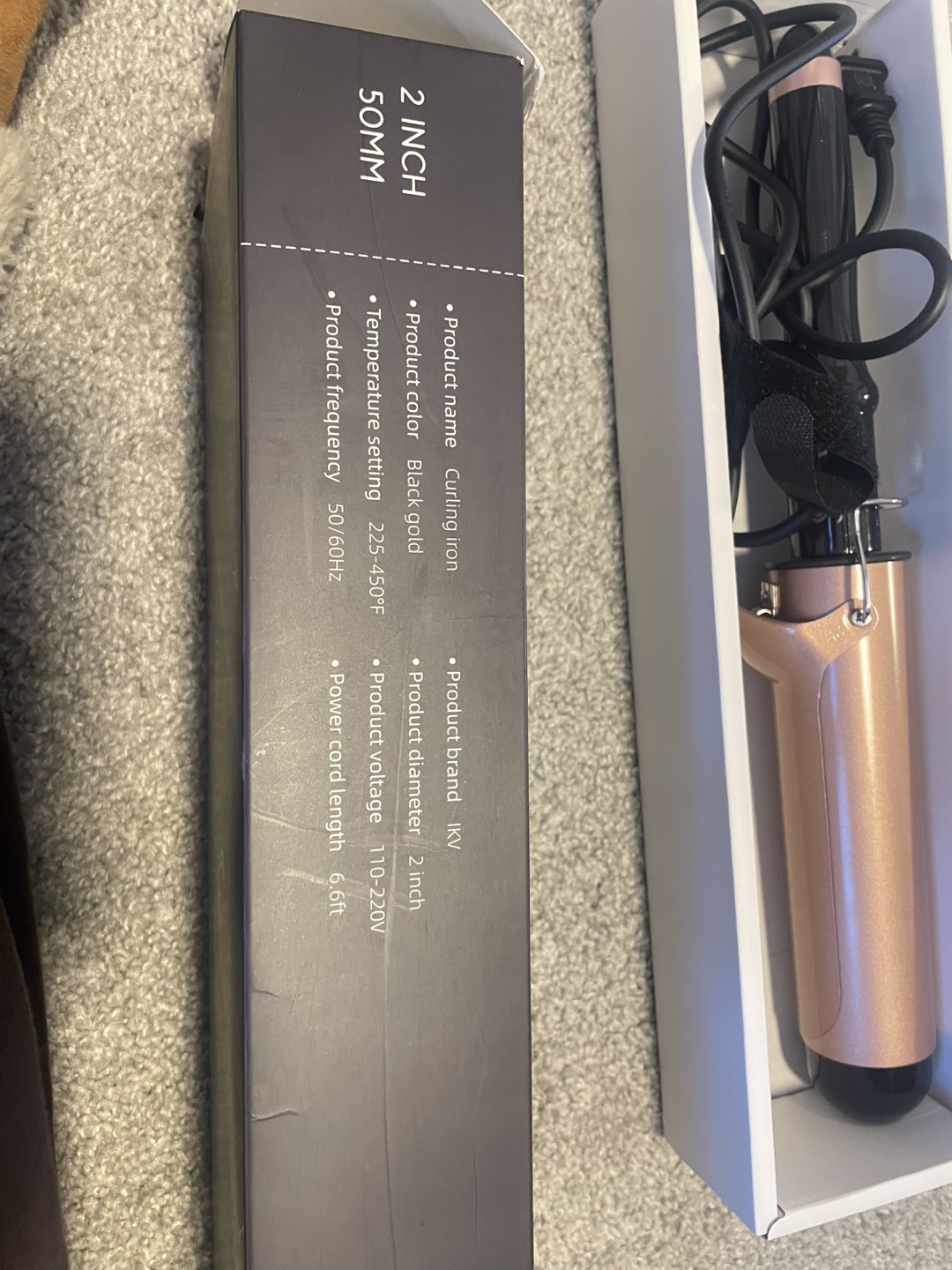2 Inch Hair Curling Iron