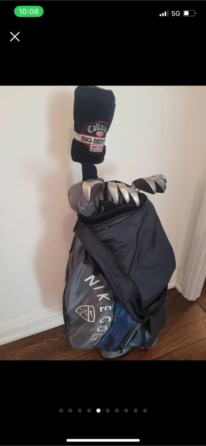 Men's TaylorMade Golf Clubs and Callaway Driver for Sale image indicator(5)