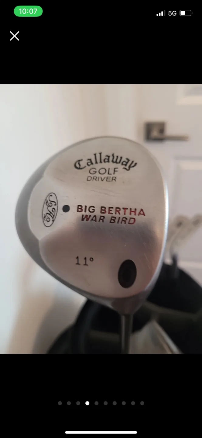 Men's TaylorMade Golf Clubs and Callaway Driver for Sale image indicator(4)