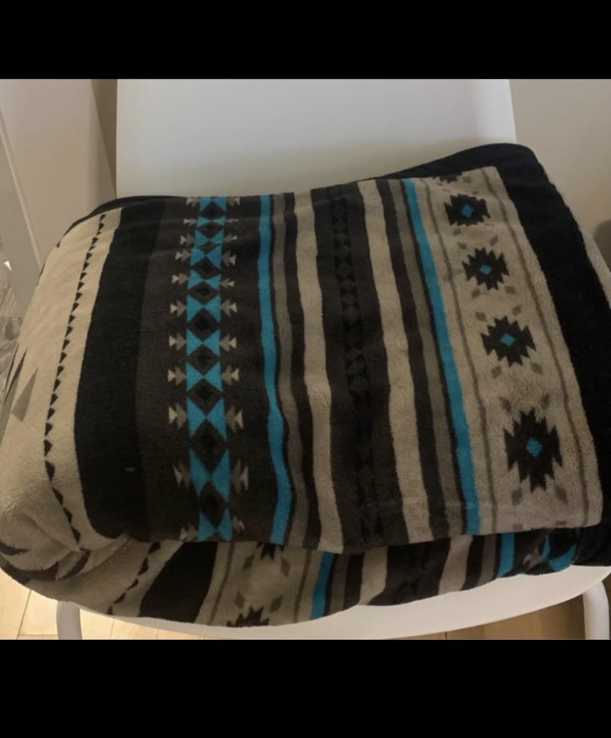 Double Sided Pattern Blanket