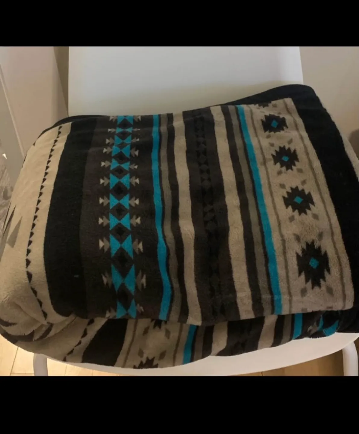 Double Sided Pattern Blanket