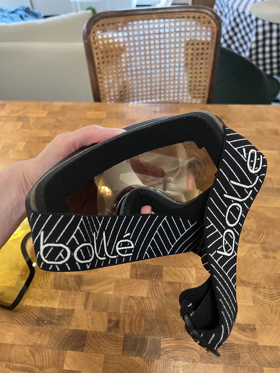 Bollé Ski Goggles with Yellow Lens