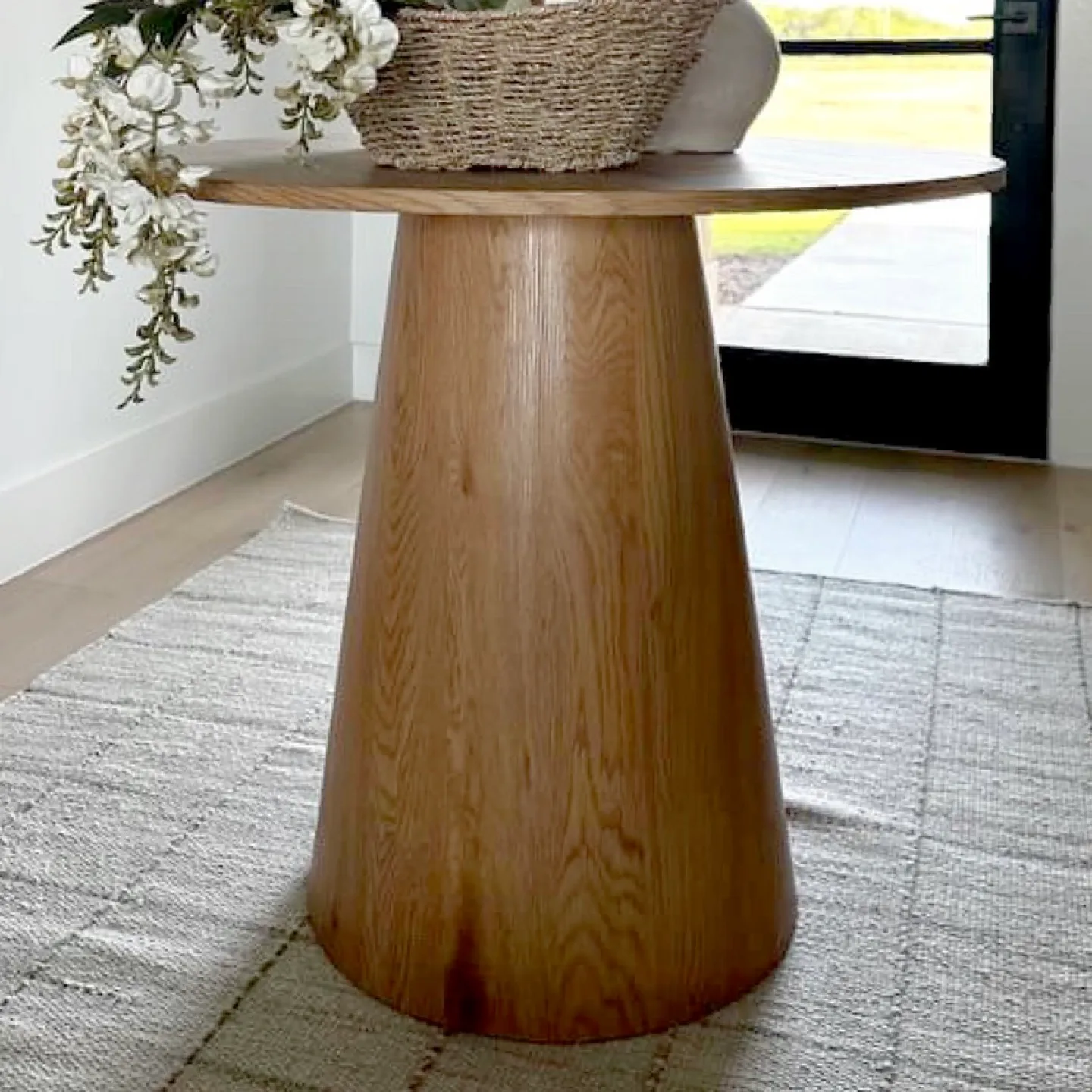 Round Wooden Dining Table thumbnail