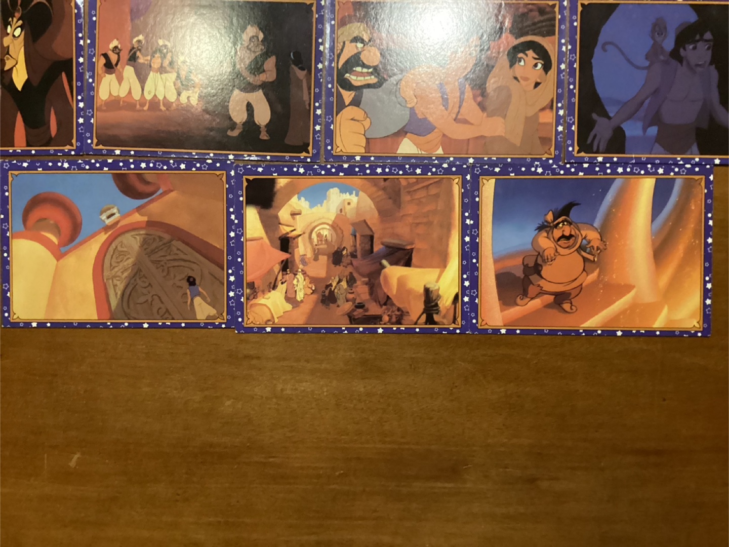 11. 1993 PANINI ALADDIN Cards 6,7,13,14,24,30,31,41,42,48 & 62 - photo 4