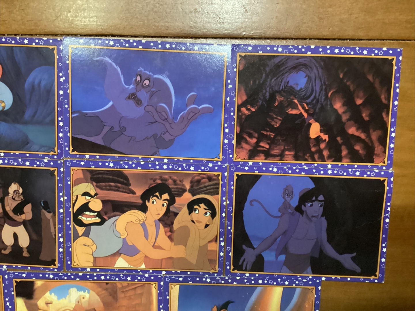 11. 1993 PANINI ALADDIN Cards 6,7,13,14,24,30,31,41,42,48 & 62 - photo 3