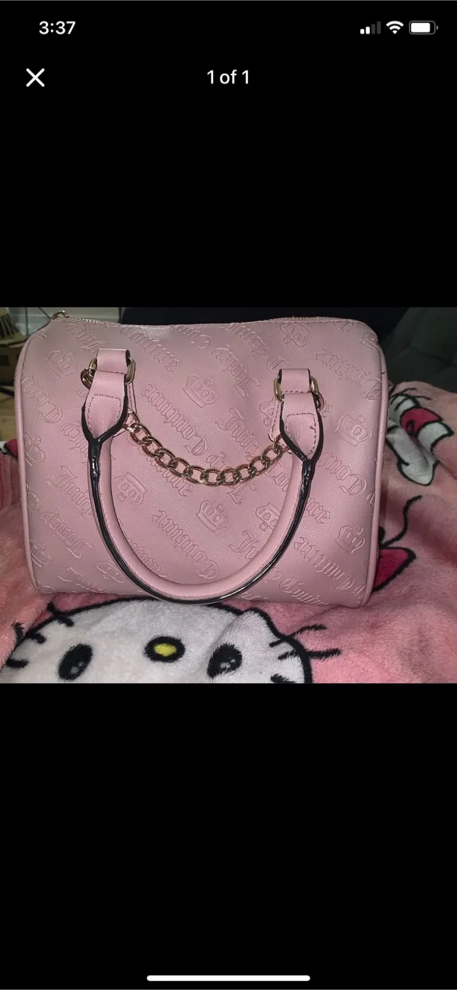 Juicy Couture Pink Barrel Bag