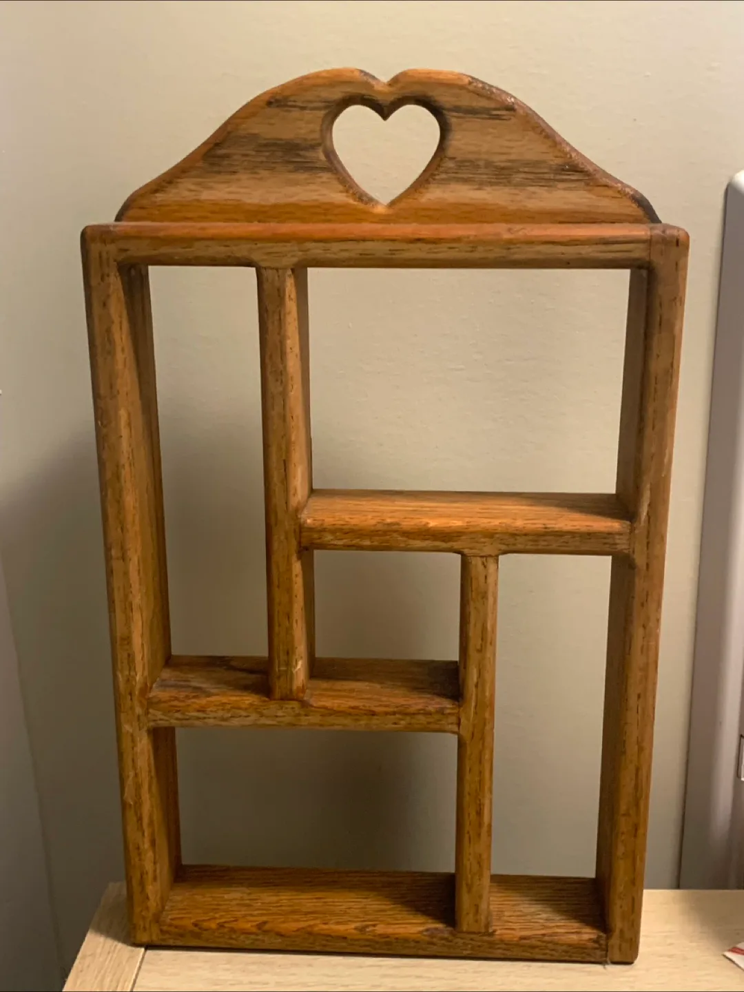 Vintage Heart Shaped Shelf
