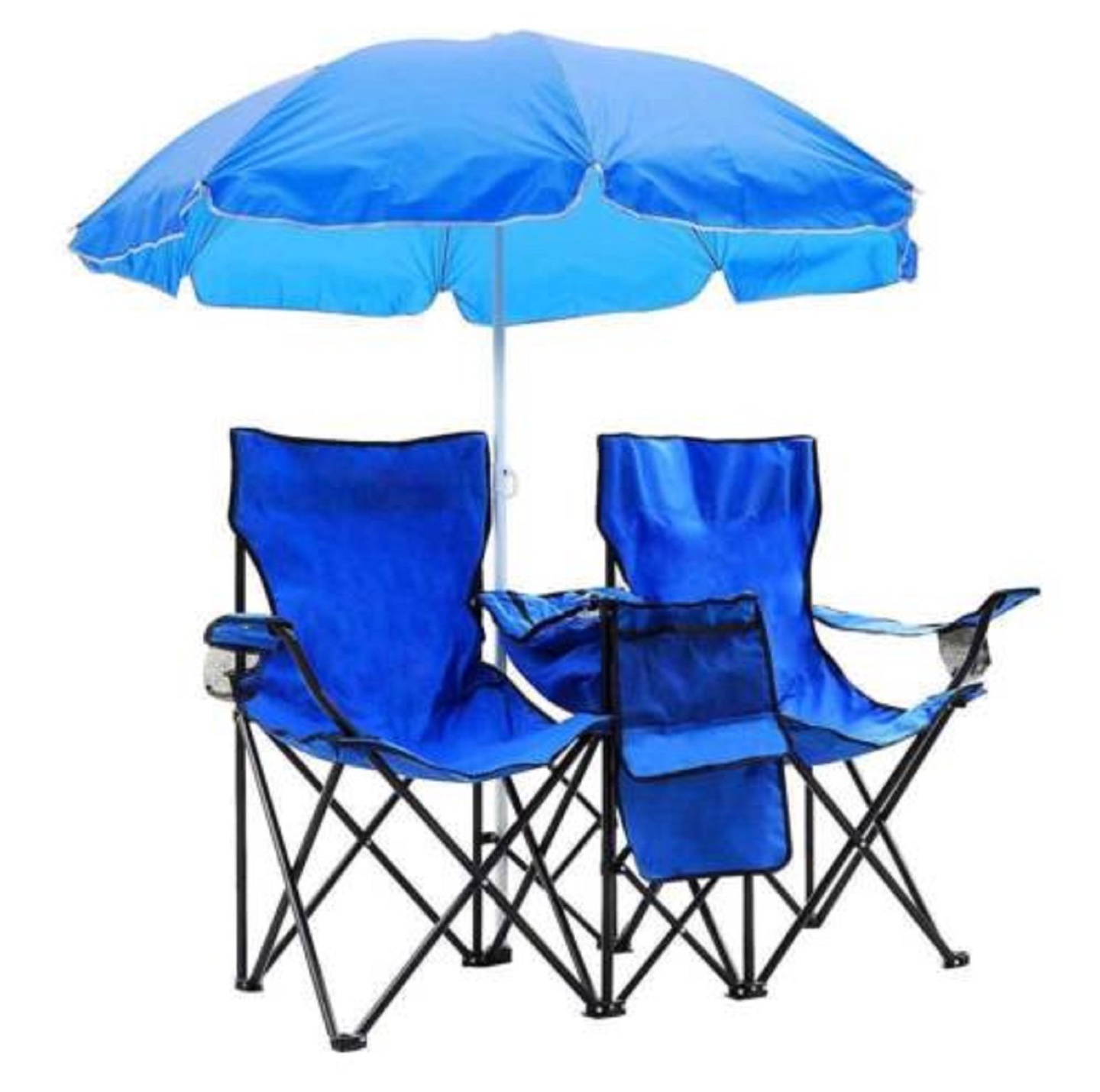 Portable Folding Picnic Double Recline Chair