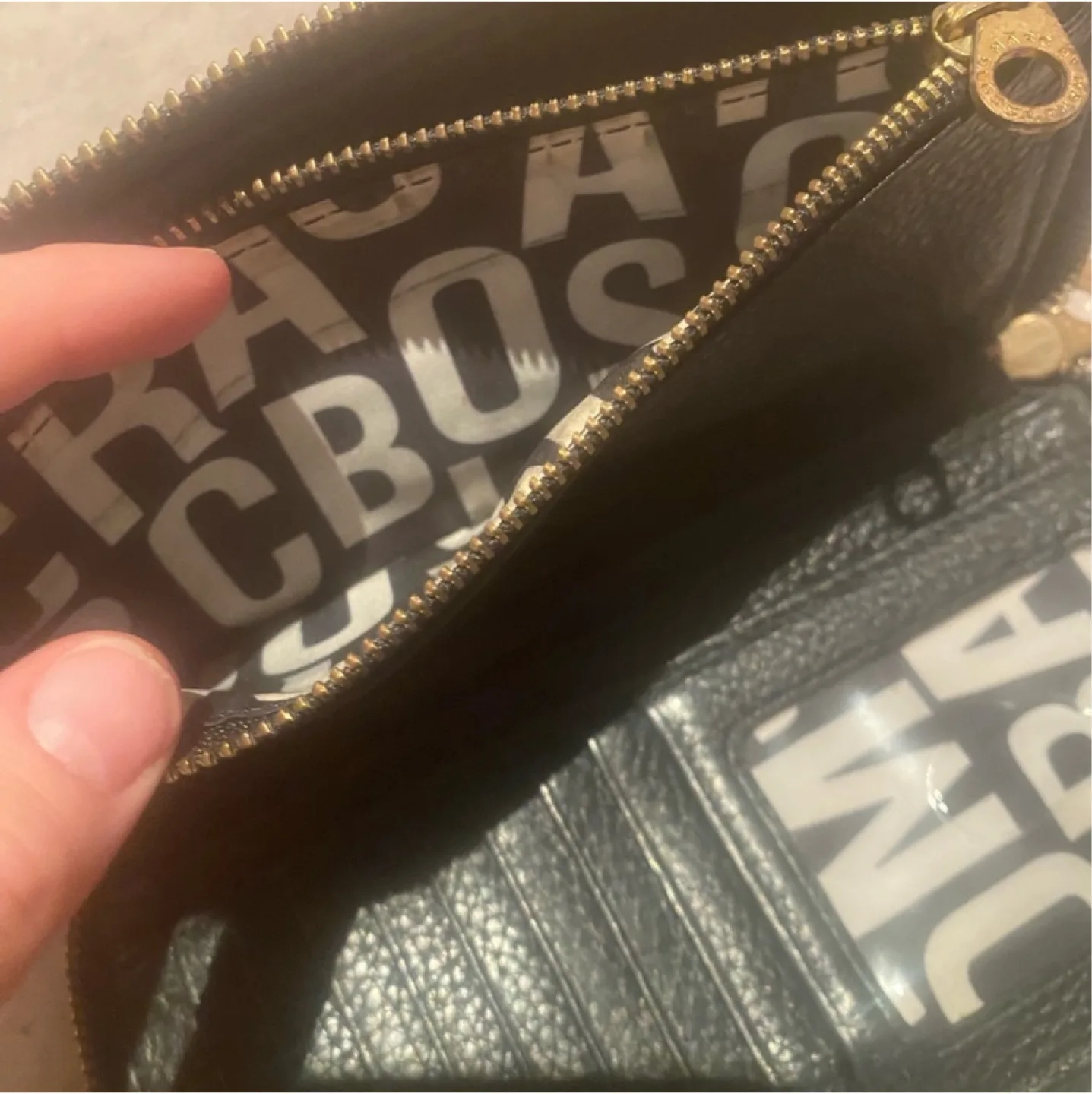 Marc Jacobs Standard Supply Black Leather Workwear Wallet image indicator(5)