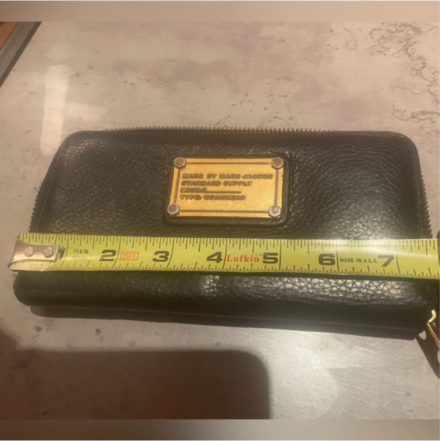 Marc Jacobs Standard Supply Black Leather Workwear Wallet image indicator(7)