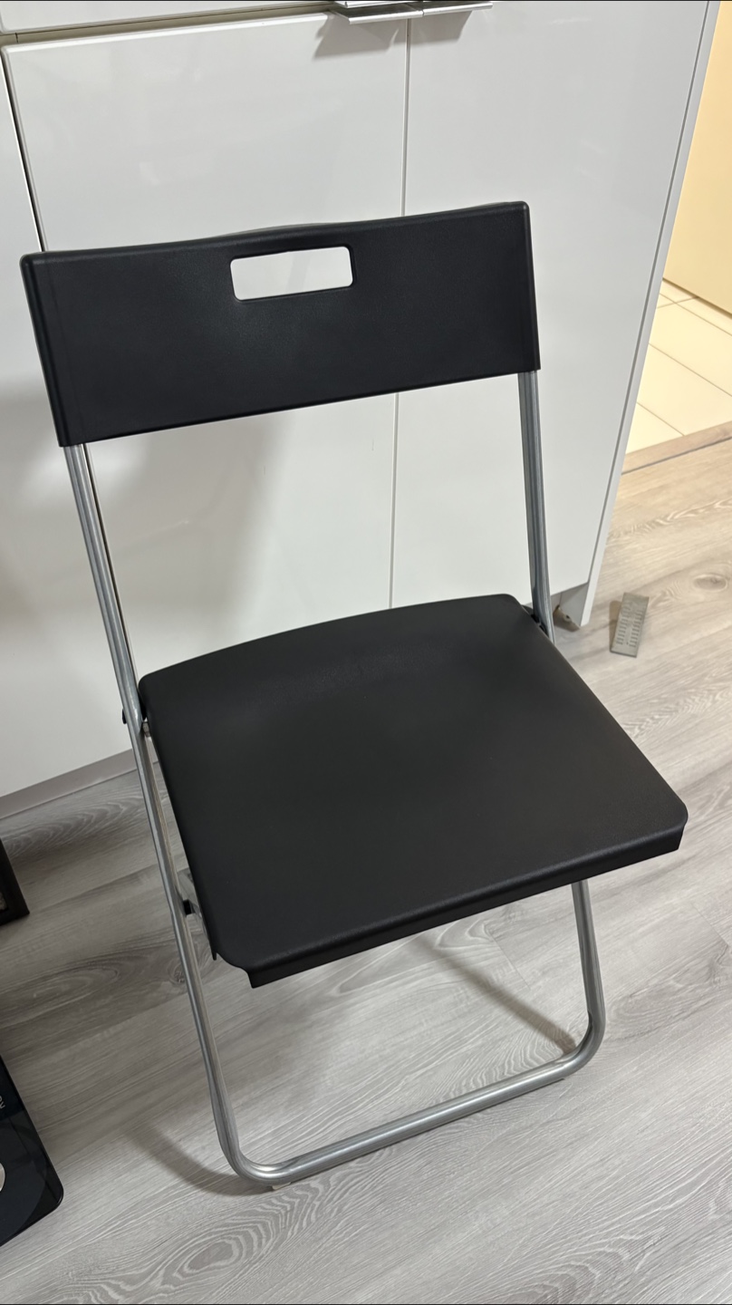 Ikea Black Folding Chair