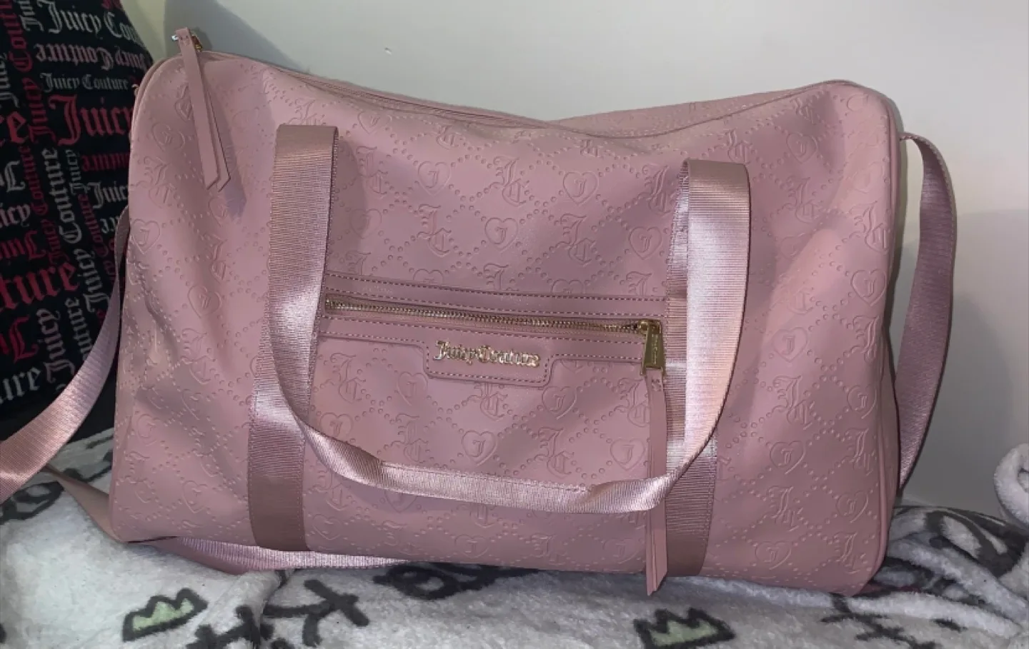Juicy Couture Pink Duffle Bag