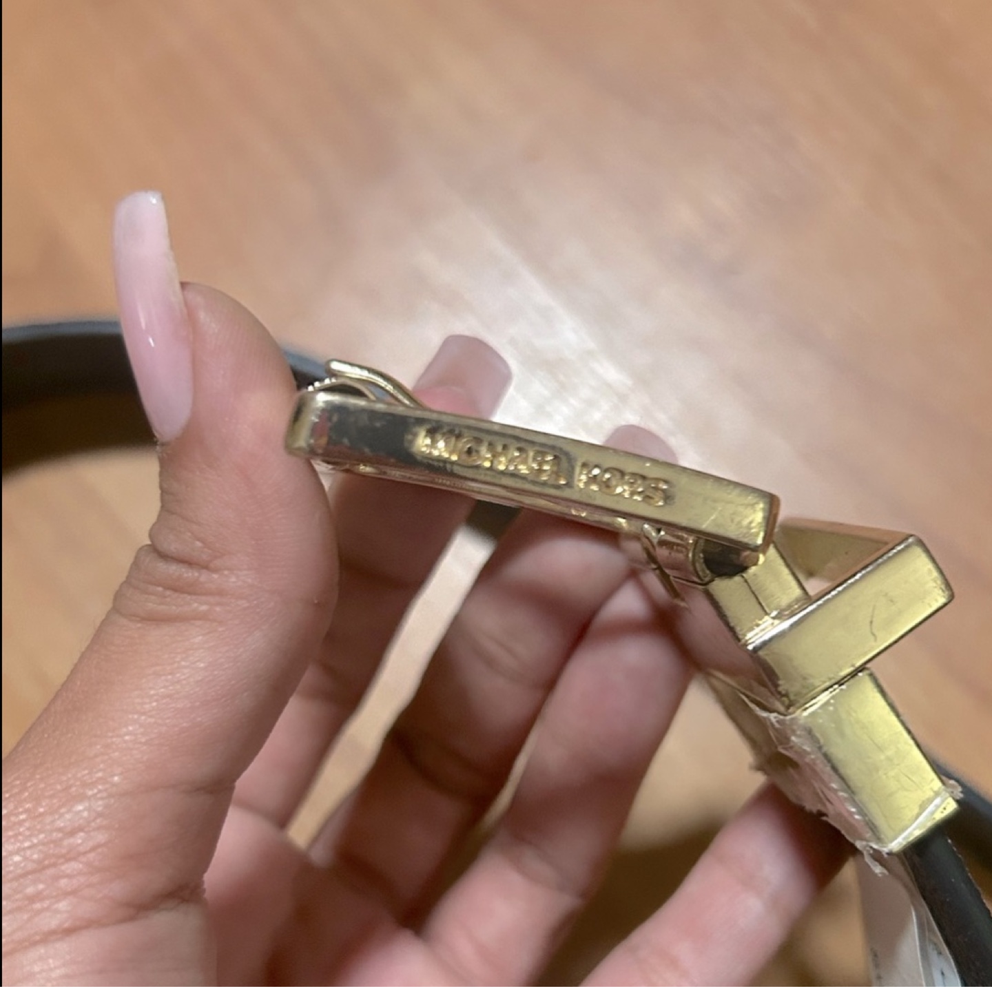 Michael Kors Monogram Reversible Belt - Size S - photo 4