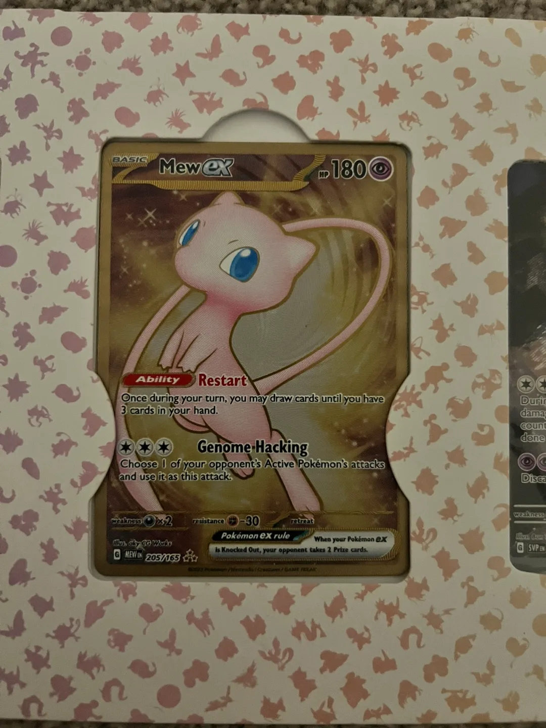 Pokemon TCG Mew ex Special Full Art Collection image indicator(3)