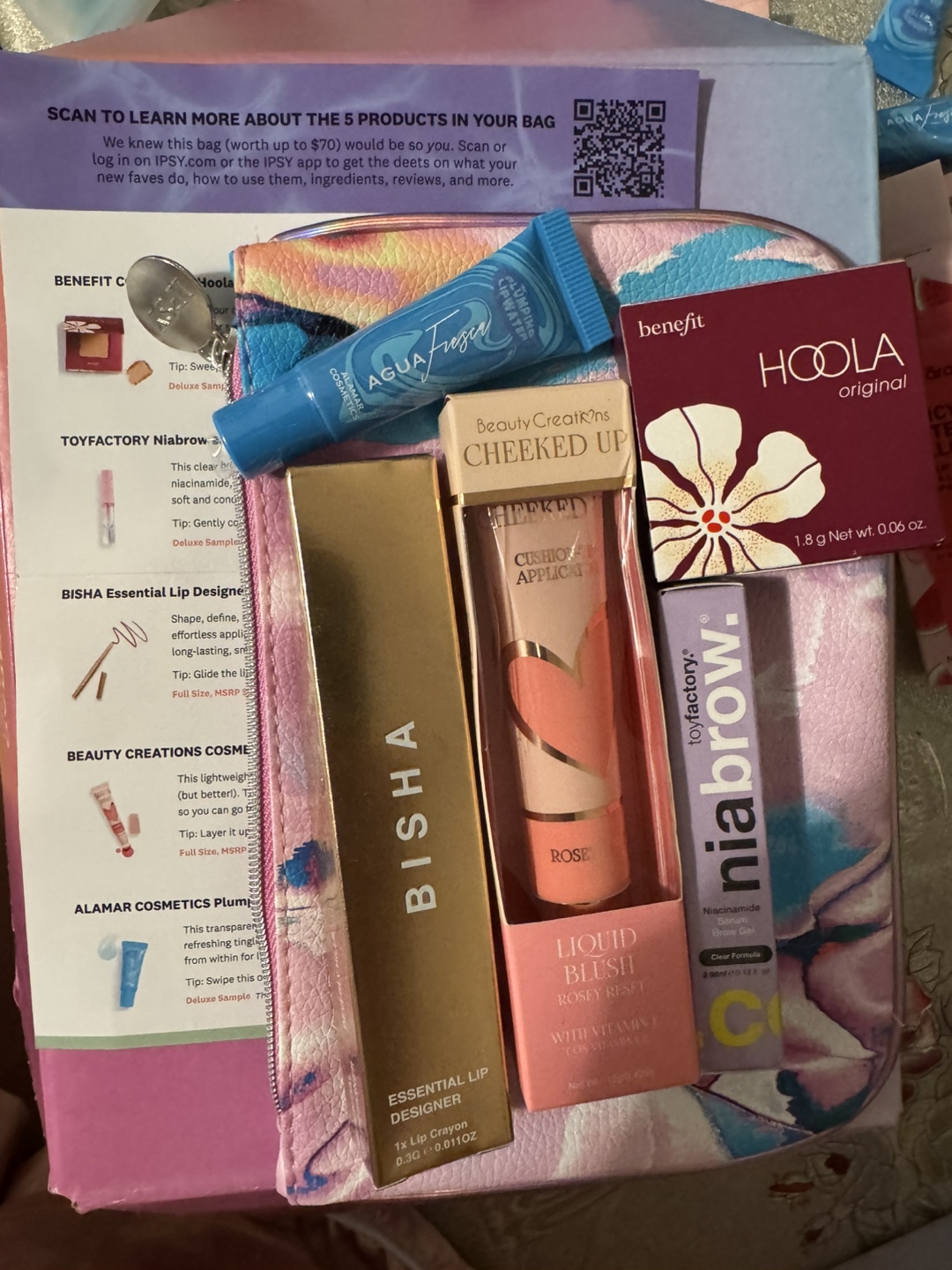 IPSY Glam Bag + Makeup Bundle