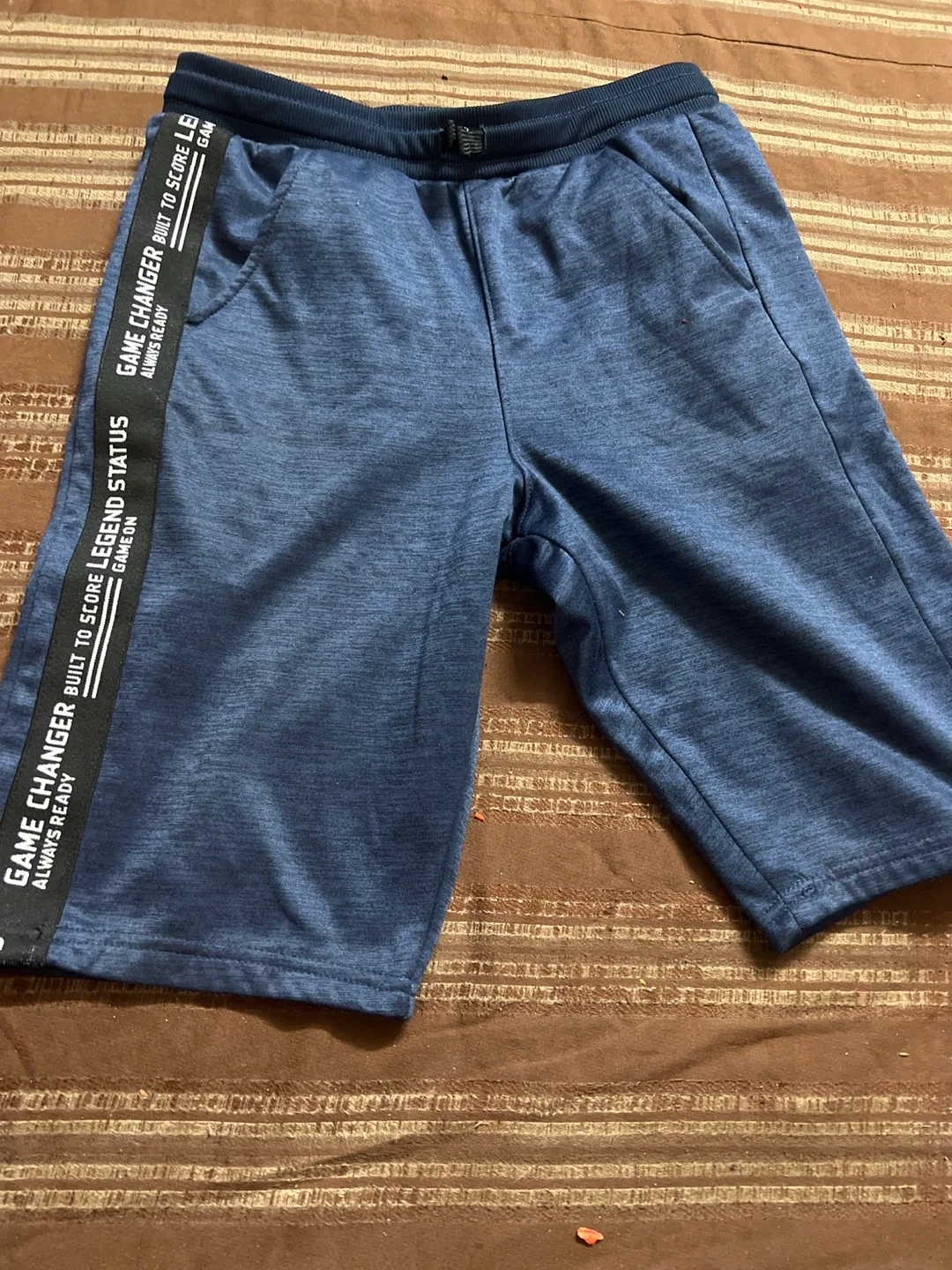 Blue Athletic Shorts - Game Changer thumbnail