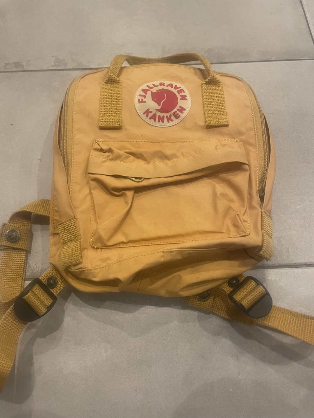 Fjallraven Kanken Backpack - Mustard Yellow