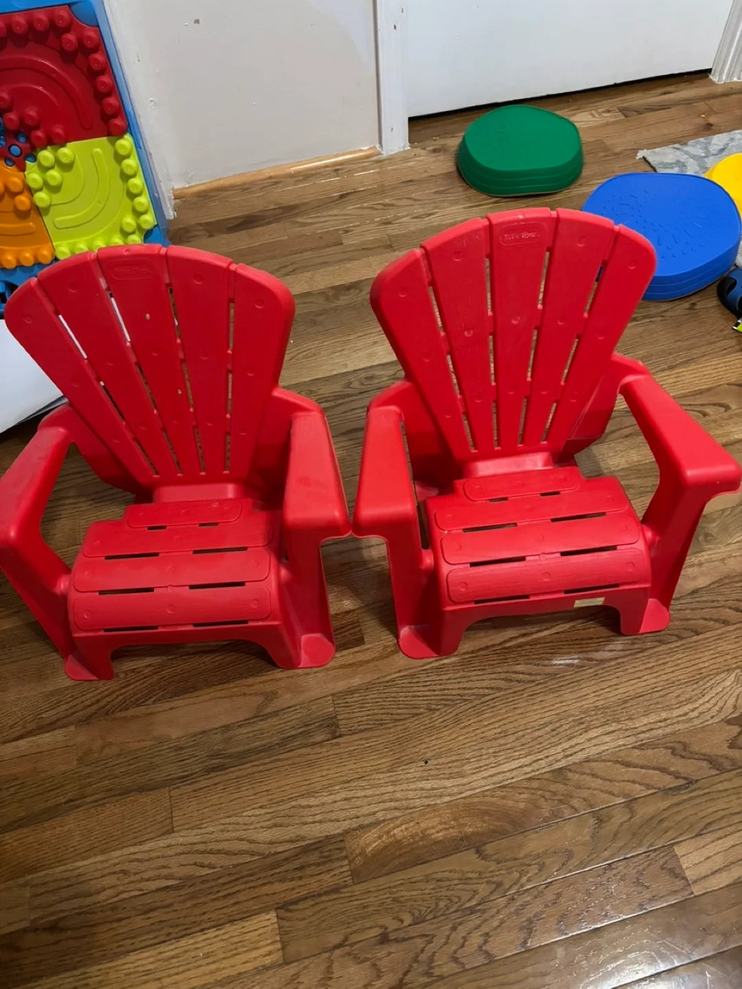 Little Tikes Red Adirondack Chairs (Set of 2) thumbnail