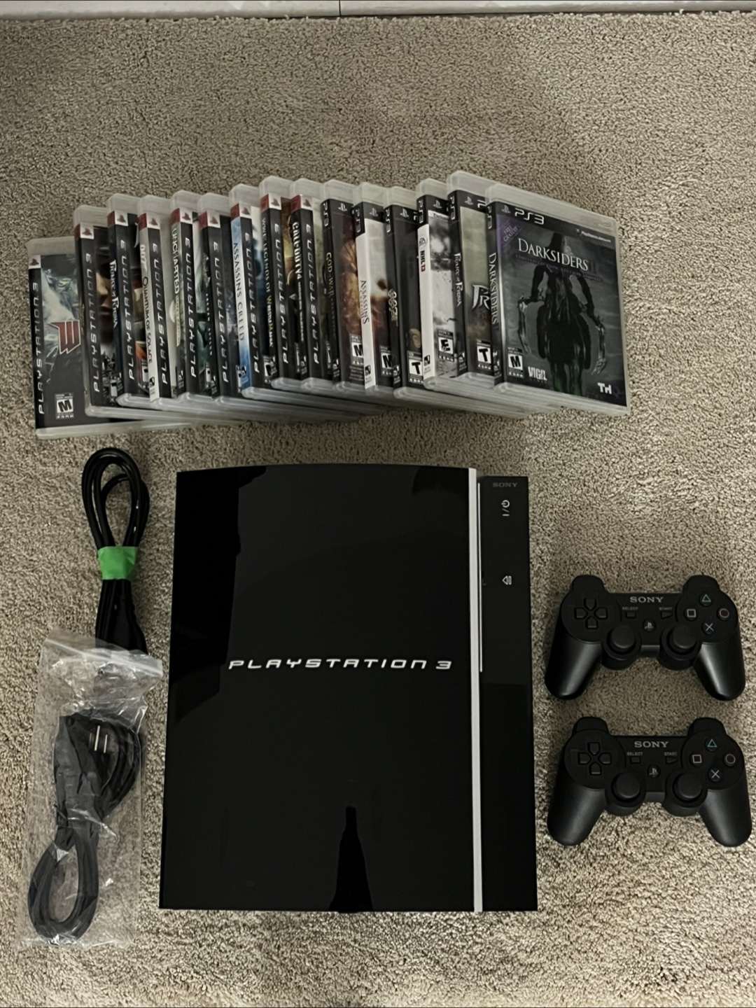 Sony PlayStation 3 + Games & Controllers