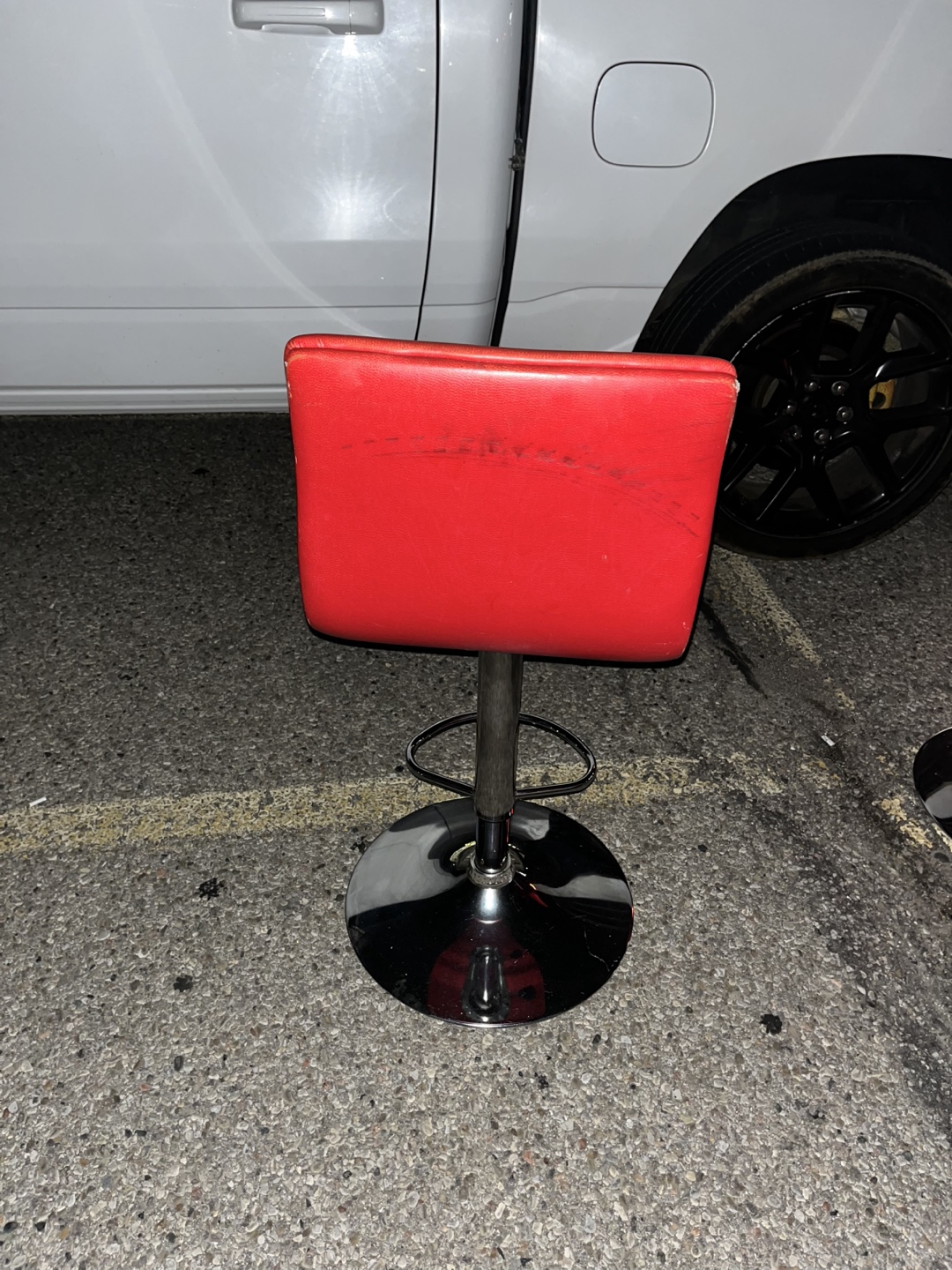 Red Bar Stools (Set of 2) - photo 2