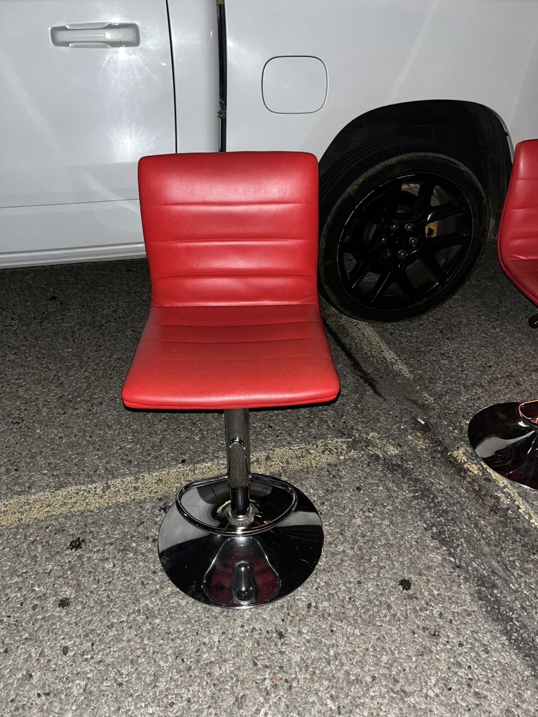 Red Bar Stools (Set of 2) - photo 3