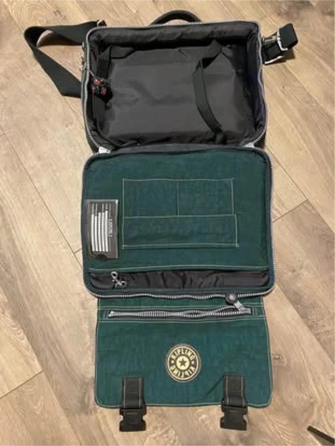 Kipling Green Shoulder Bag image indicator(4)