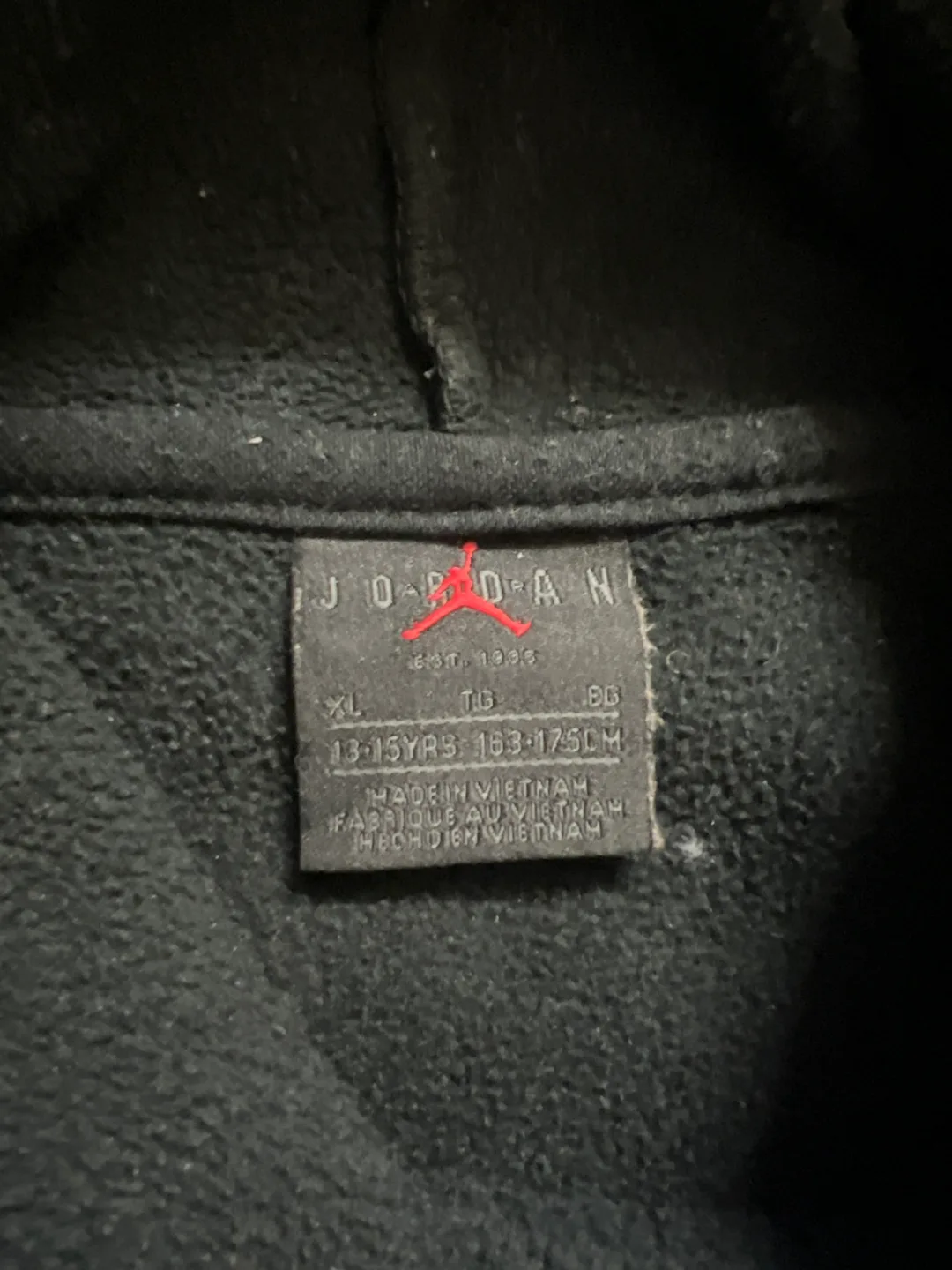 Nike Air Jordan Hoodie - Size XL (13-15 Yrs) image indicator(2)