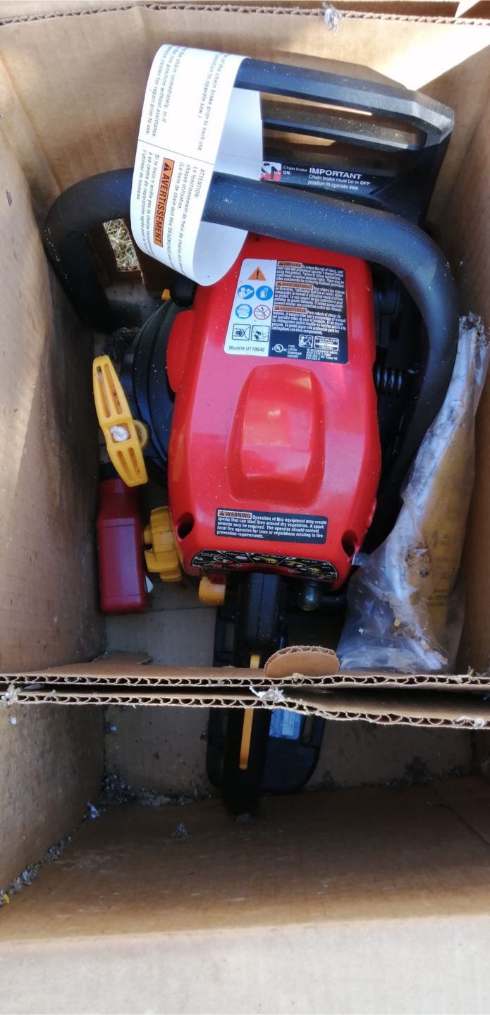 Brand new Yardworks Chainsaw