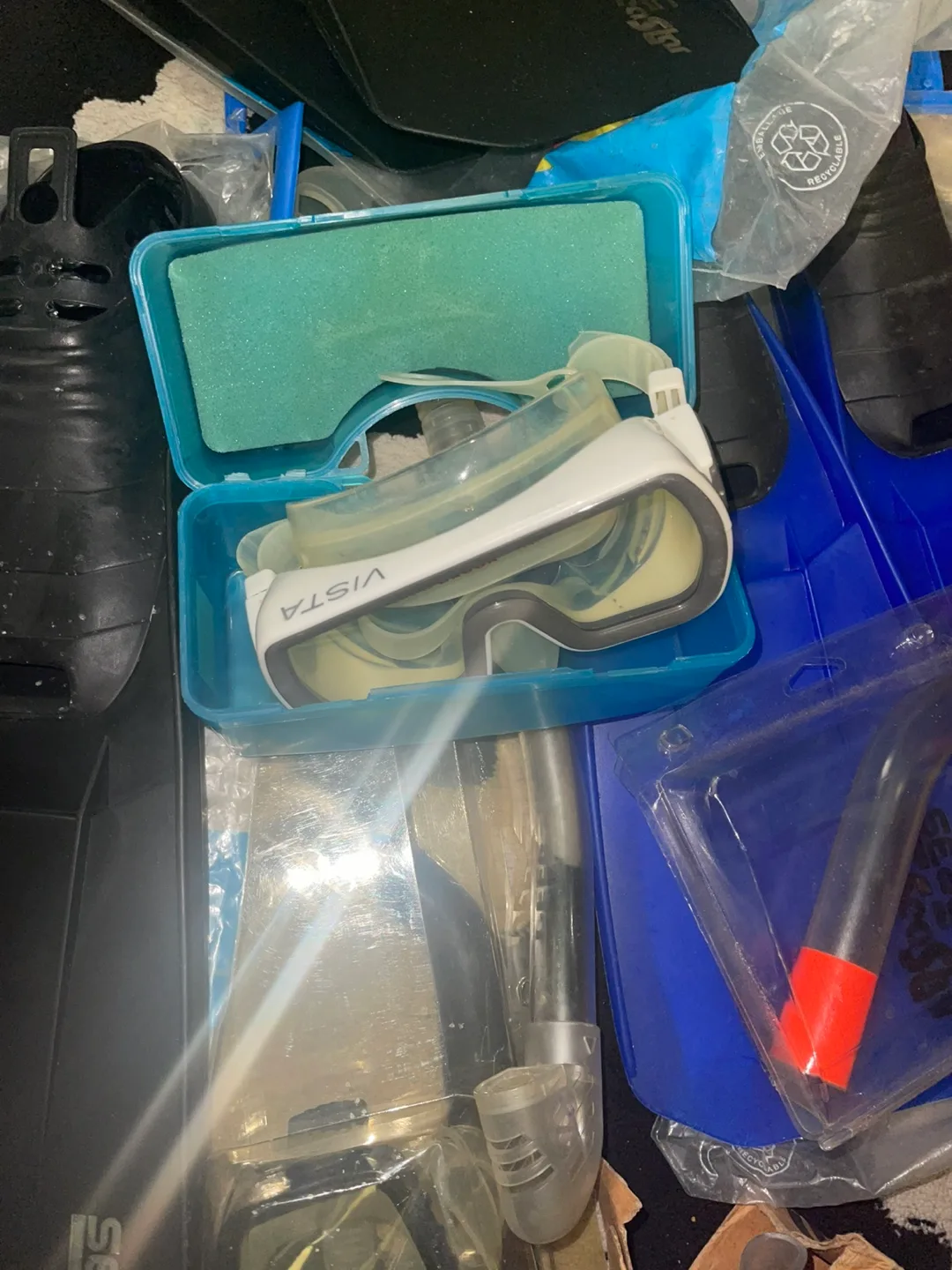 diving set 3 fins 4 goggles image indicator(6)