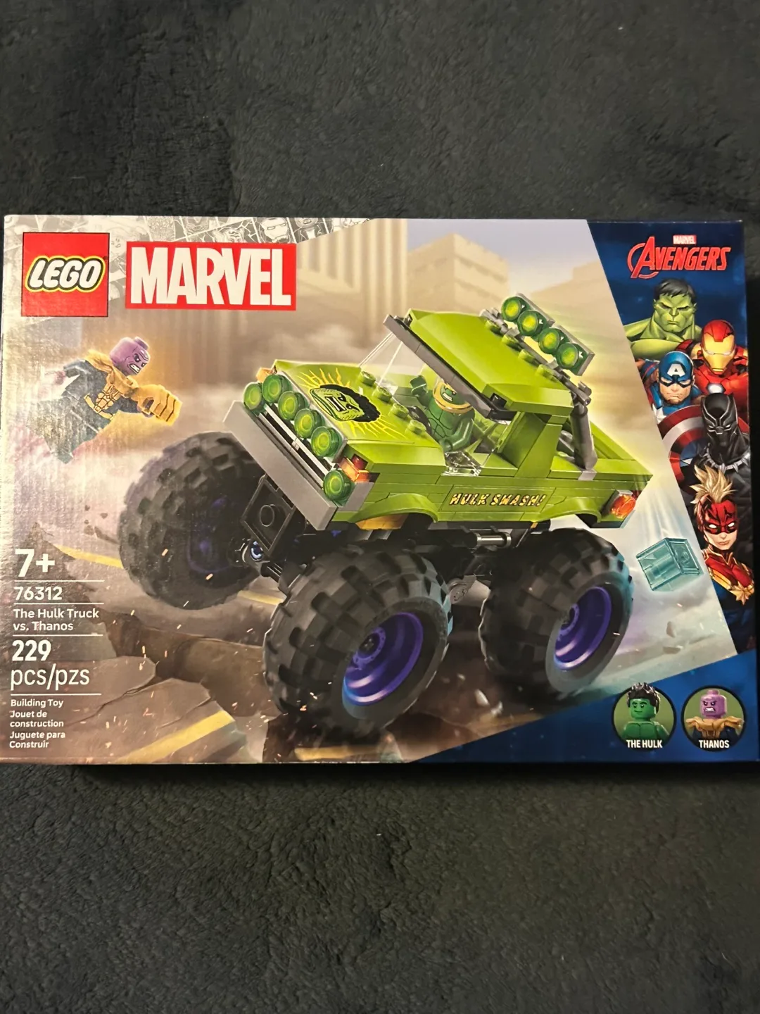 LEGO Marvel 76312 The Hulk Truck vs. Thanos thumbnail