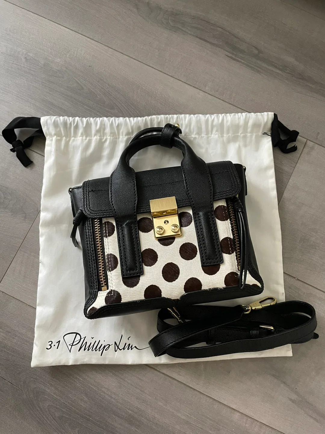 3.1 Phillip Lim Mini Pashli Satchel - Spotted Calf Hair thumbnail