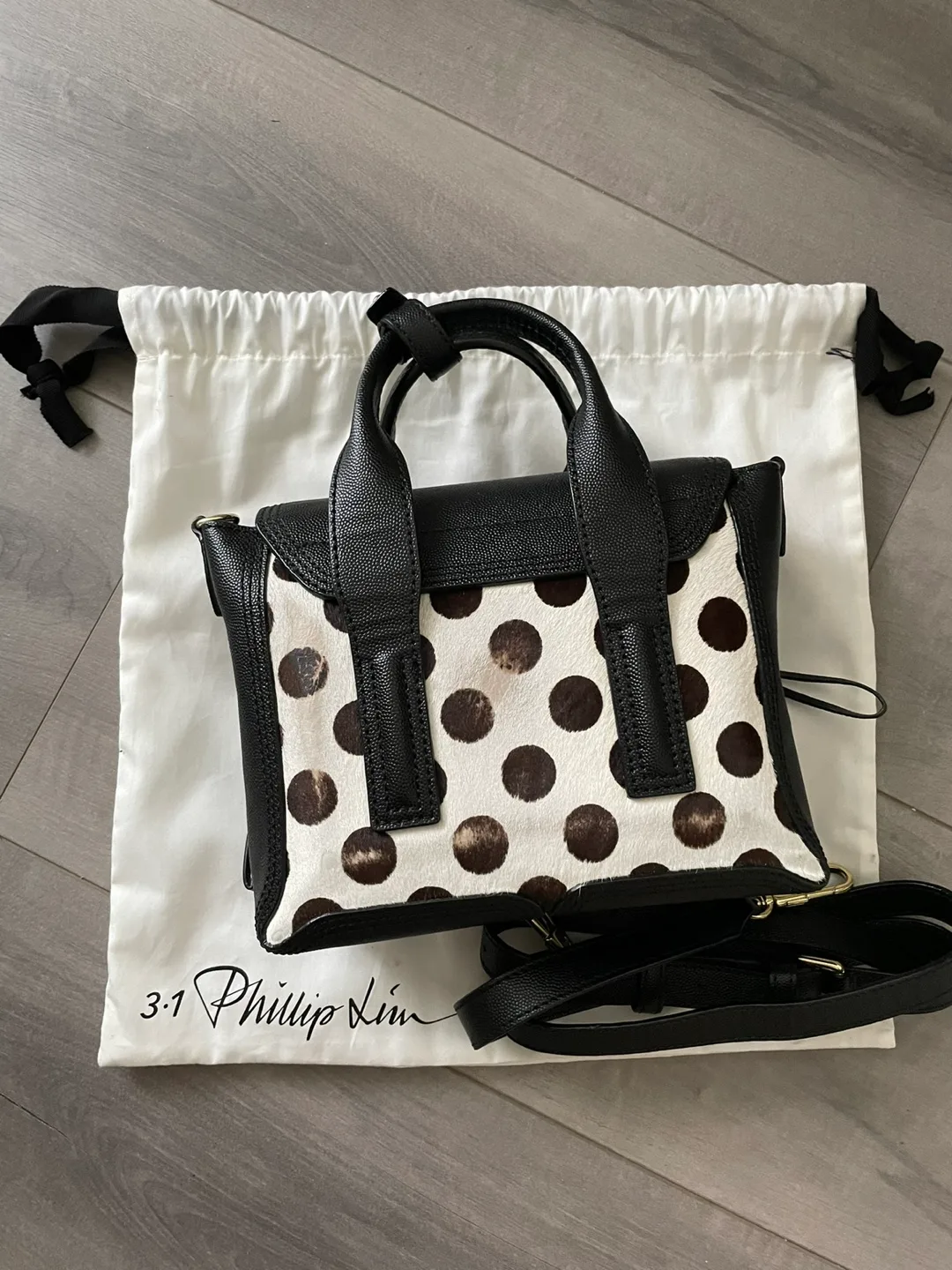 3.1 Phillip Lim Mini Pashli Satchel - Spotted Calf Hair image indicator(4)