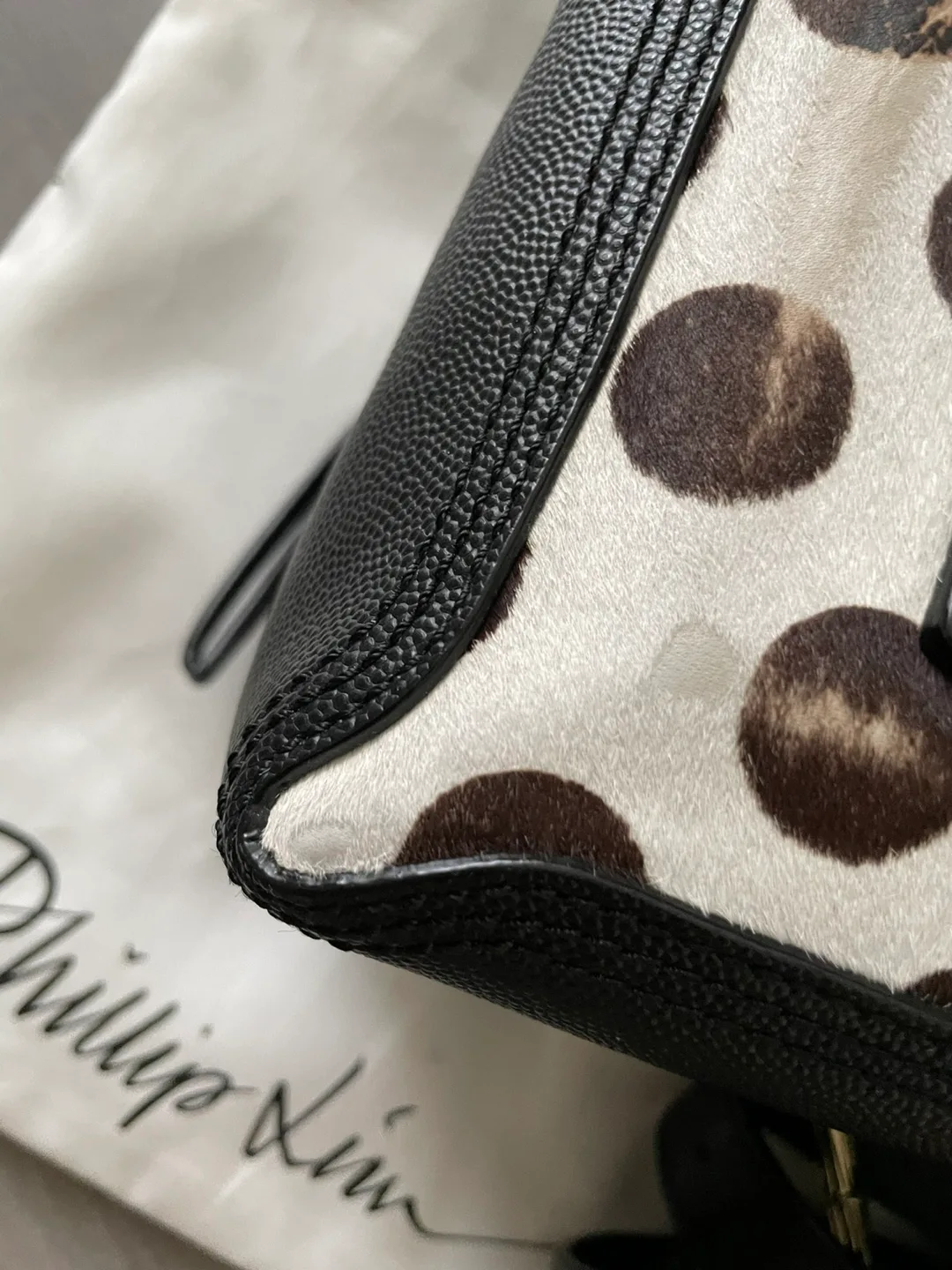 3.1 Phillip Lim Mini Pashli Satchel - Spotted Calf Hair image indicator(7)