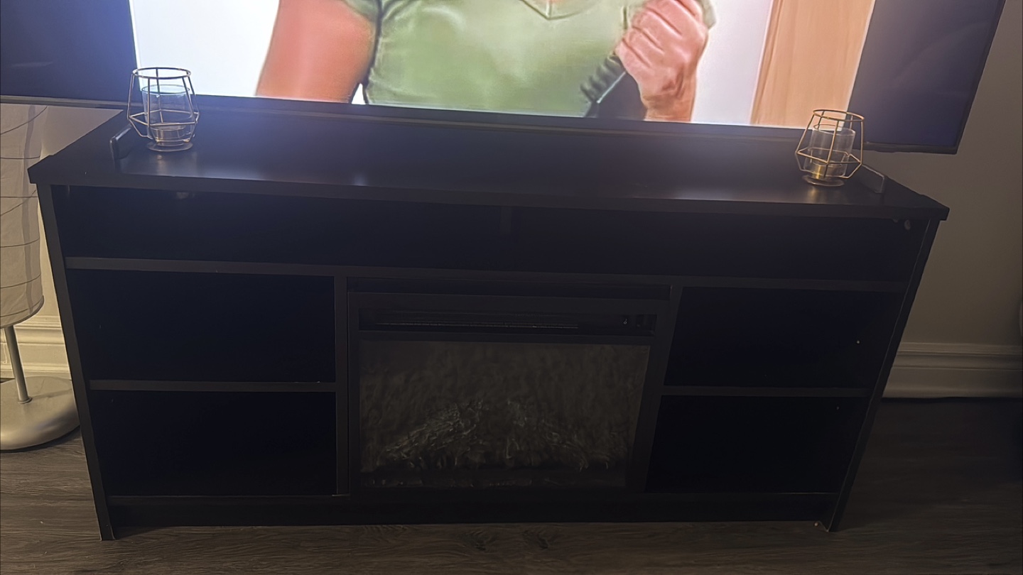 Electric Fireplace TV Stand – Very Great Condition